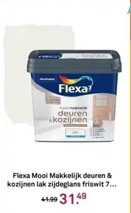Karwei Flexa Mooi Makkelijk deuren & kozijnen lak zijdeglans friswit 7... aanbieding