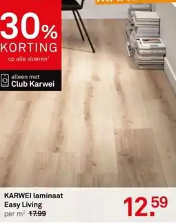 Karwei Karwei laminaat easy living aanbieding