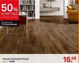 Karwei vtwonen laminaat XL Board aanbieding