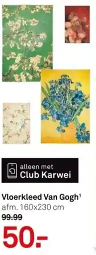 Karwei Vloerkleed Van Gogh¹ aanbieding