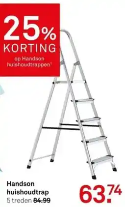 Karwei Handson huishoudtrap aanbieding