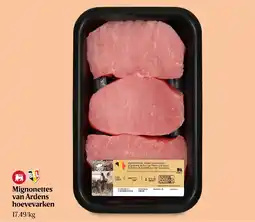 Delhaize Mignonettes van Ardens hoevevarken aanbieding