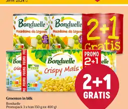 Delhaize Groenten in blik aanbieding