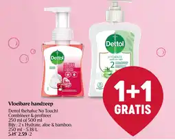 Delhaize Vloeibare handzeep aanbieding