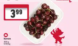 Delhaize Kersen aanbieding