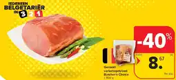 Carrefour Gerookt varkensgebraad Butcher’s Choice aanbieding