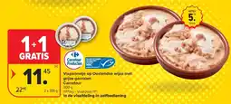 Carrefour Vispannetje op Oostendse wijze met grijze garnalen Carrefour aanbieding