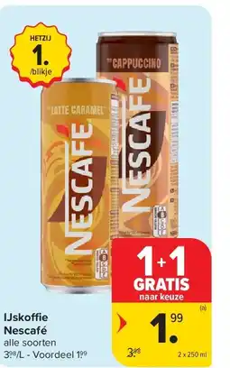 Carrefour IJsko e Nescafé aanbieding