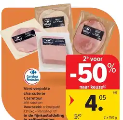 Carrefour Vers verpakte charcuterie Carrefour aanbieding