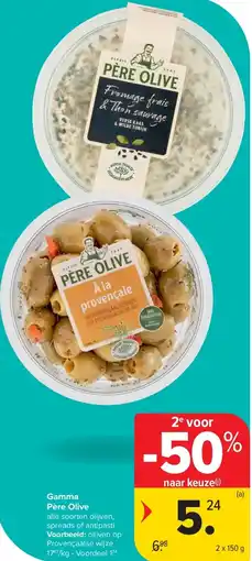 Carrefour Gamma Père Olive aanbieding