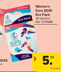 Carrefour Women’s Euro 2025 Eco Pack aanbieding