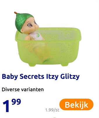 Action Baby Secrets Itzy Glitzy aanbieding