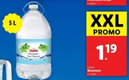 Lidl Saskia Bronwater aanbieding