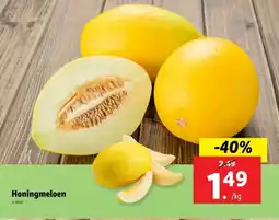 Lidl Honingmeloen aanbieding