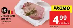 Lidl Gemarineerde côte à l'os aanbieding