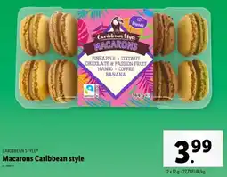 Lidl Caribbean Style Macarons Caribbean style aanbieding