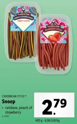 Lidl Caribbean Style Snoep aanbieding
