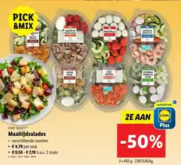 Lidl Chef Select Maaltijdsalades aanbieding