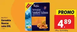 Lidl Nautica Gerookte Noorse zalm XXL aanbieding