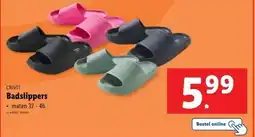 Lidl Crivit Badslippers aanbieding