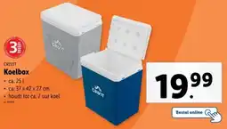 Lidl Crivit Koelbox aanbieding