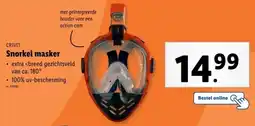 Lidl Crivit Snorkel masker aanbieding