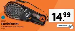 Lidl Crivit Speedmintonset aanbieding