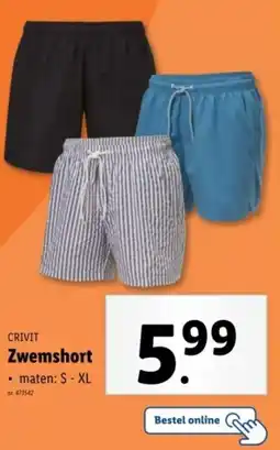 Lidl Crivit Zwemshort aanbieding