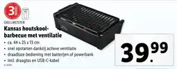 Lidl Grillmeister Kansas houtskool barbecue met ventilatibarbecue met ventilatie aanbieding
