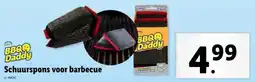 Lidl BBQ Daddy Schuurspons voor barbecue aanbieding