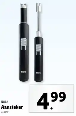 Lidl Nola Aansteker aanbieding