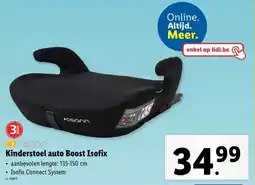 Lidl Kinderstoel Auto Boost Isofix aanbieding