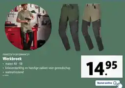 Lidl Parkside Performance Werkbroek aanbieding