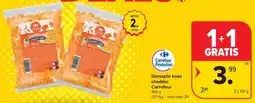 Carrefour Market Geraspte kaas cheddar Carrefour aanbieding
