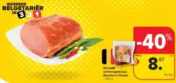 Carrefour Market Gerookt varkensgebraad Butcher's Choice aanbieding