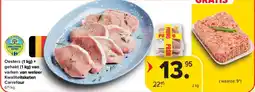 Carrefour Market Oesters + gehakt van varken van weleer Kwaliteitsketen Carrefour aanbieding