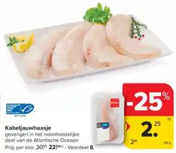 Carrefour Market Kabeljauwhaasje aanbieding