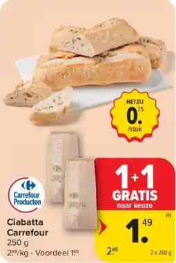Carrefour Market Ciabatta Carrefour aanbieding