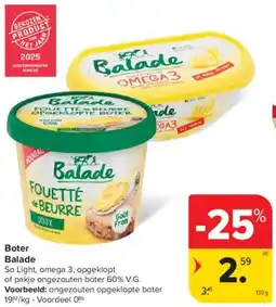 Carrefour Market Boter Balade aanbieding