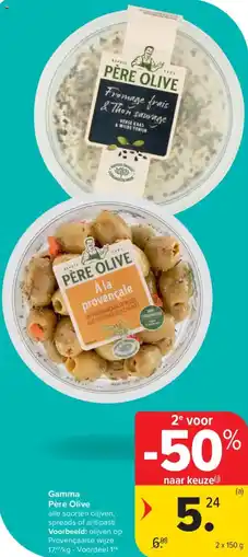 Carrefour Market Gamma Père Olive aanbieding