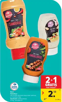 Carrefour Market Saus Carrefour aanbieding