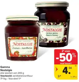 Carrefour Market Gamma Nostalgie aanbieding