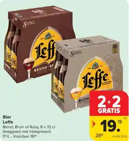 Carrefour Market Bier Leffe aanbieding