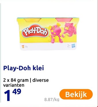 Action Play-Doh klei aanbieding