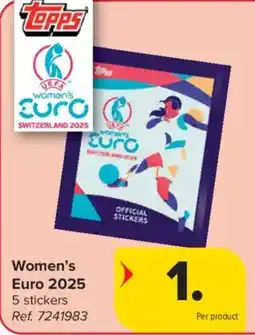 Carrefour Market Women's Euro 2025 aanbieding