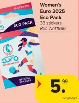 Carrefour Market Women's Euro 2025 Eco Pack aanbieding
