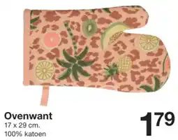 Zeeman Ovenwant aanbieding
