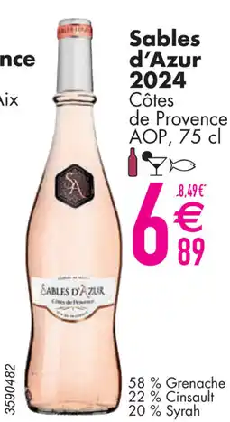 Cora Sables d'Azur 2024 aanbieding