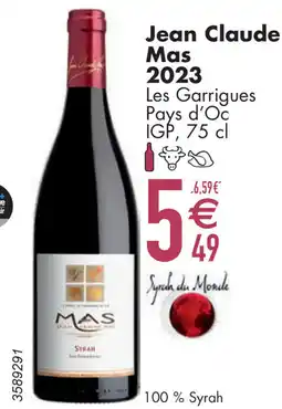 Cora Jean Claude Mas 2023 aanbieding