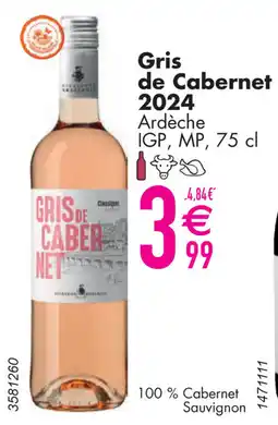 Cora Gris de Cabernet 2024 aanbieding